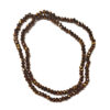 Electroplated Rondelle Golden 3mm Beads 180210