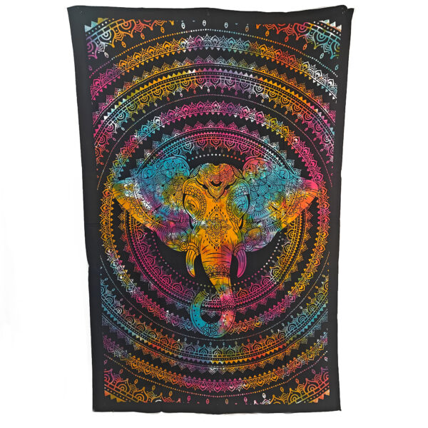 Elephant Face Mandala Single