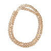 Faceted 4mm Moccasin Trans Beads 180548