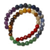 Faceted Chakra 8mm Beads