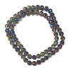 Faceted Electroplated 10mm Blue Purple 180481