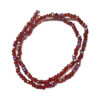 Faceted Half AB Rondelle Firebrick 2.5x2mm Beads 180506