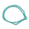 Faceted Light Blue Trans Rondelle 2.5x2mm Beads 180512