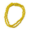Faceted Opaque Yellow Rondelle 2.5x2mm 180513