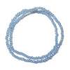 Faceted Rondelle Cornflower Blue 3x2mm Beads 180537
