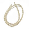 Faceted Round AB Beige 3mm Beads 180337