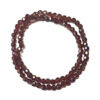 Faceted Round AB Medium Purple 3mm Beads 180338