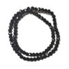 Faceted Round Black 4mm Beads 180462