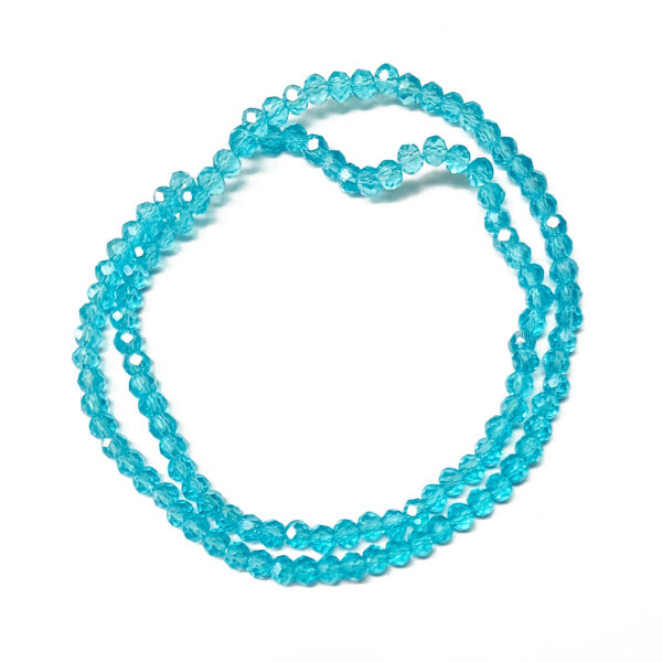 Faceted Sky Blue AB Trans 3x2mm 180532