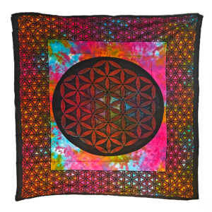 Flower of Life Tapestry Wall Hanging Double