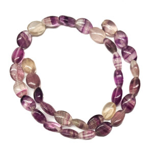 Fluorite Oval Beads