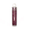 Frost Opaque Glaze Rainbow Dk Red Delica Seed Beads Size 11 184308 (01)