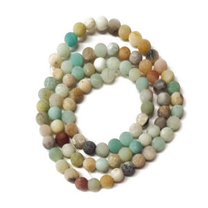 Frosted Amazonite 4mm Beads