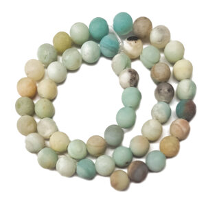 Frosted Amazonite 8mm Beads