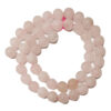 Rose Quartz B Grade 8mm Beads