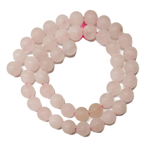 Rose Quartz B Grade 8mm Beads