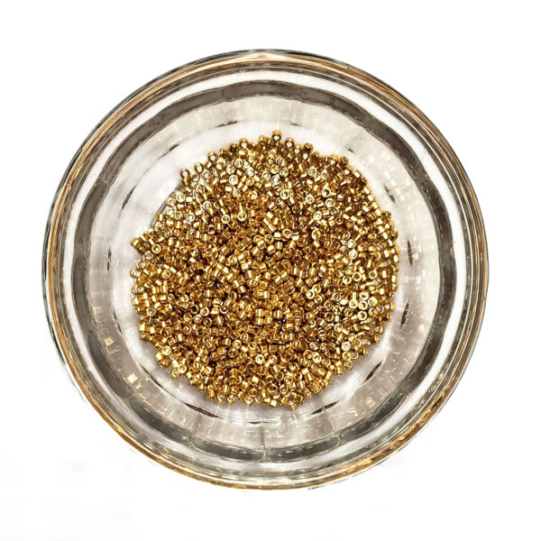 Galvanized Yellow Gold Delica Seed Beads Size 11 184410