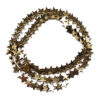 Gold Color Hematite 6mm Star Beads 240966 Gold Color Hematite 6mm Star Beads