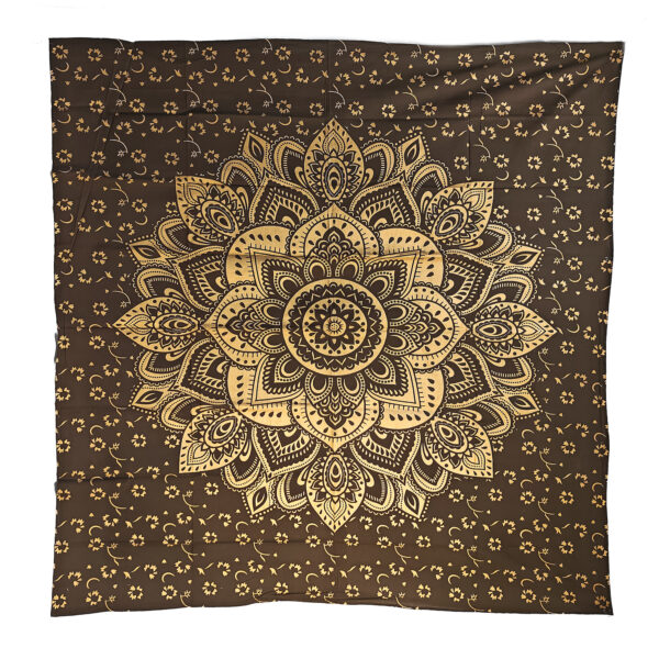 Gold Lotus Double Brown
