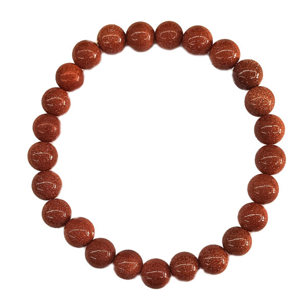 Goldstone 8mm Bracelet 70742 2 Goldstone 8mm Bracelet 70742 2