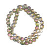 Half Rainbow Flat Round 12x8mm 180483