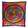 Hamsa Hand Double Tapestry Tie Dye
