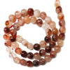 Hematoid Quartz 8mm Beads