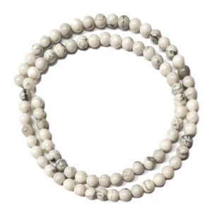 Howlite 4mm Beads