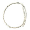 Howlite Column 13-14mm Beads