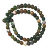 Frosted Indian Agate 6mm Beads