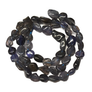 Iolite Nugget Beads