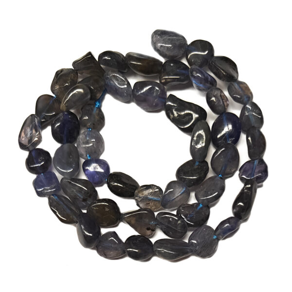 Iolite Nugget Beads 240647 Iolite Nugget Beads