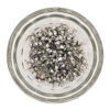Iron Platinum Color 7.5x4mm Clamshell Knot Covers 160183
