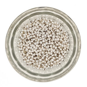 Silver Colour Iron 3mm Spacer Beads