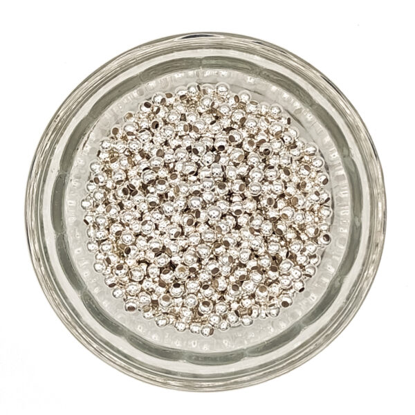Iron Spacer Silver-Colour 3mm 40g 180561