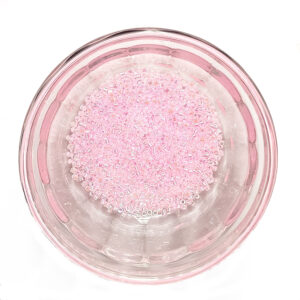 Lined Pale Pink Delica Seed Beads size 11