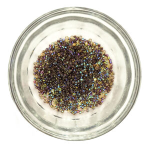 Lined Root Beer AB Delica Seed Beads size 11
