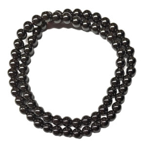 Magnetic Hematite 6mm Beads