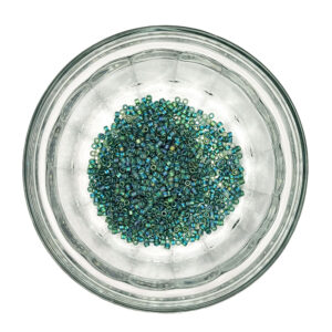 Matte Emerald AB Delica Seed Beads Size 11