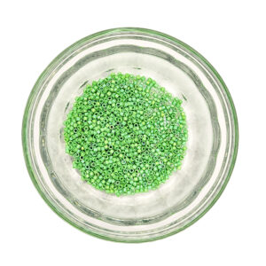 Matte Opaque Green AB Delica Seed Beads Size 11