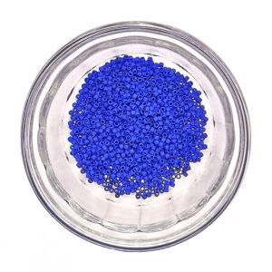 Matte Opaque Royal Blue Delica Seed Beads Size 11