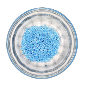 Matte Opaque Sky Blue AB Delica Seed Beads Size 11