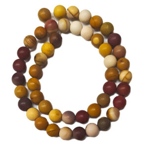 Frosted Mookaite Jasper 8mm Beads