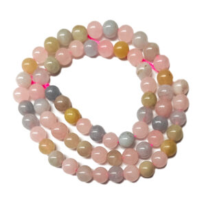 Morganite 6mm Beads