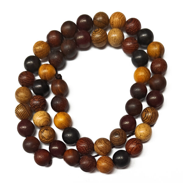 Multicolor Wood 8mm Beads