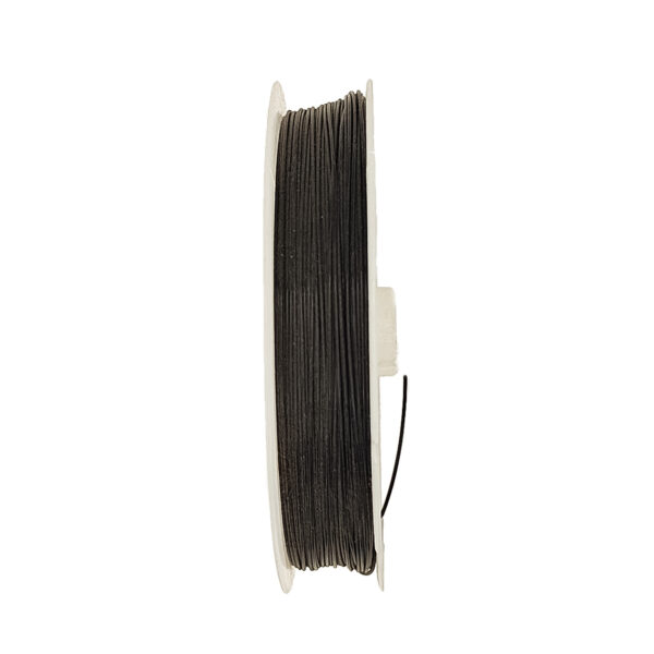 Nylon-coated Stainless Steel Black Tiger Tail Wire 0.6mm 30m roll 183289 2