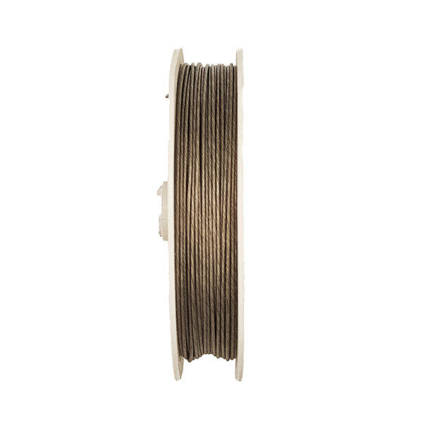 Nylon-coated Stainless Steel Tail Wire Original Color 0.8mm 10m roll 183290 2