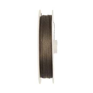 Nylon-coated Stainless Steel Tiger Tail Wire Original Color 0.3mm 50m/roll