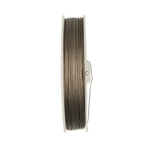 Nylon-coated Stainless Steel Tiger Tail Wire Original Color 0.45mm 50m/roll
