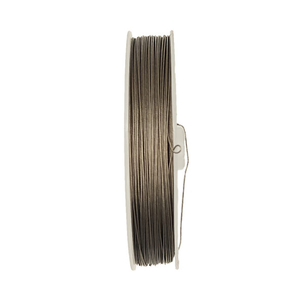 Nylon-coated Stainless Steel Tiger Tail Wire Original Color 0.45mm 50m roll 183284 2